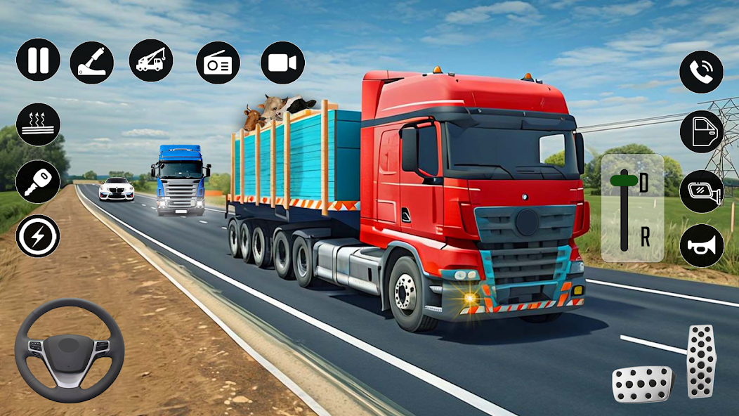 US Truck Simulator Driving Mad