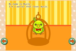 Shuffle Book  Muzik the Parrot