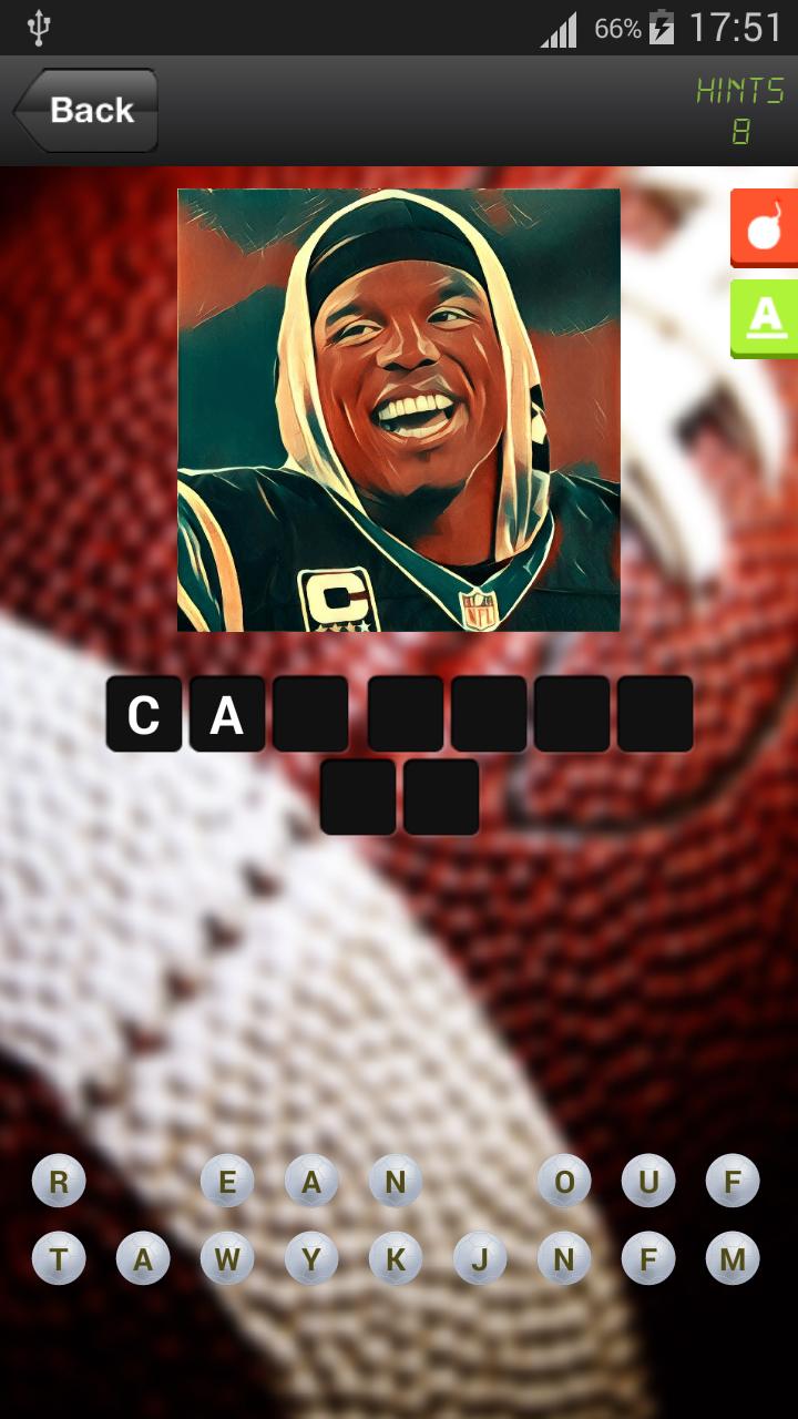 American Football Player Quiz