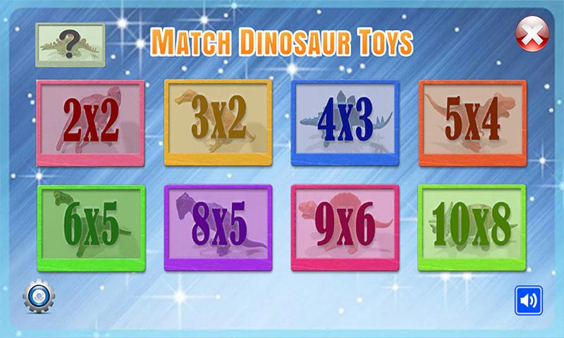 Match Dinosaur Toys