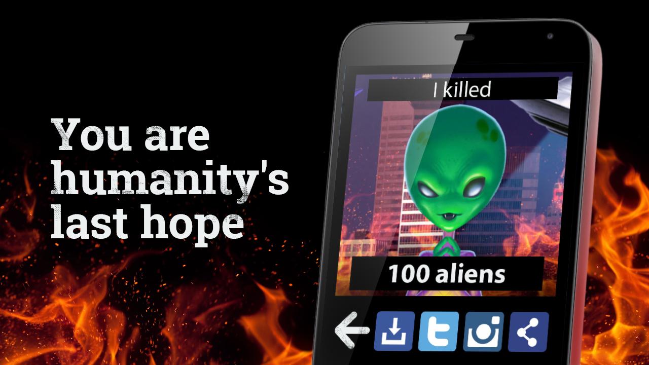 Sniper. Aliens Attack