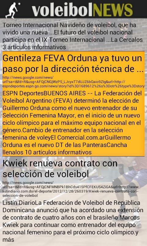 Voleibol NEWS