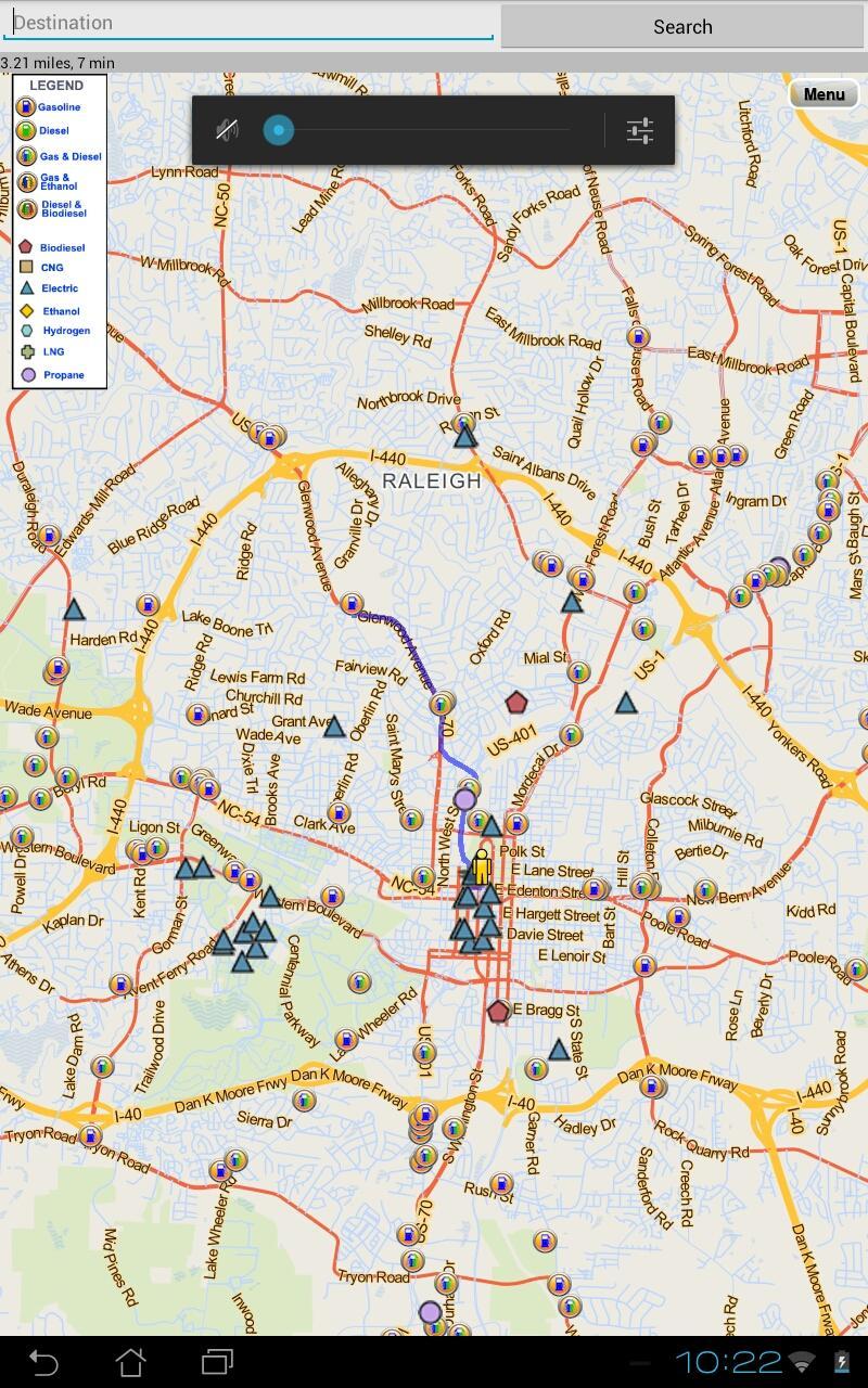 NC Fuel Station Locator