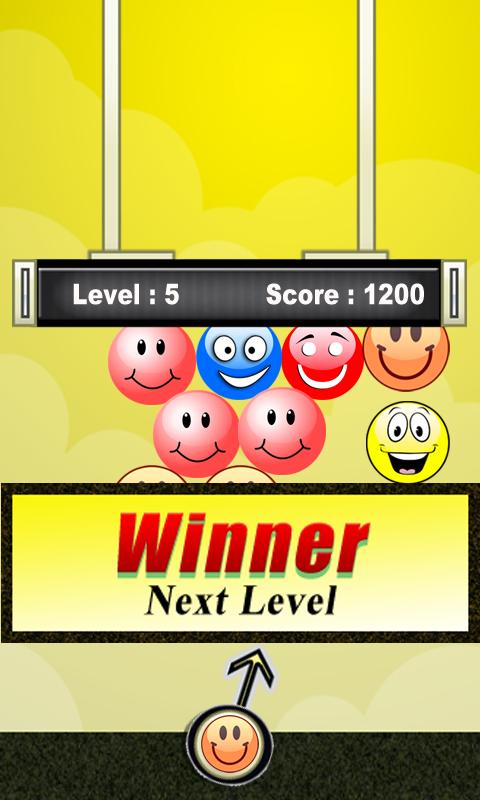 Smiley Bubble Shooter