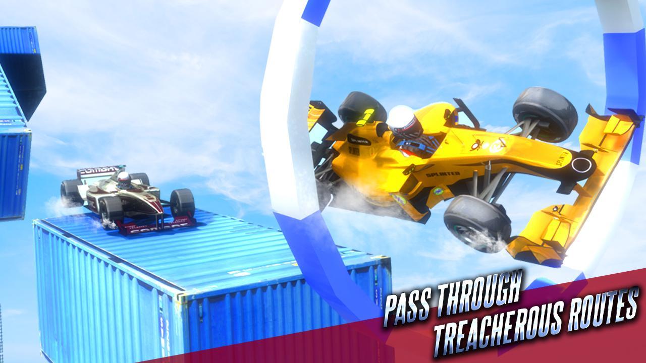 Monster Formula Car Stunts Games - Races
