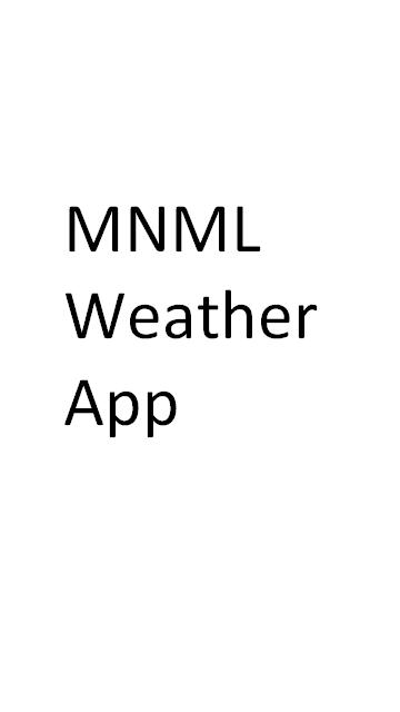 MNML Weather
