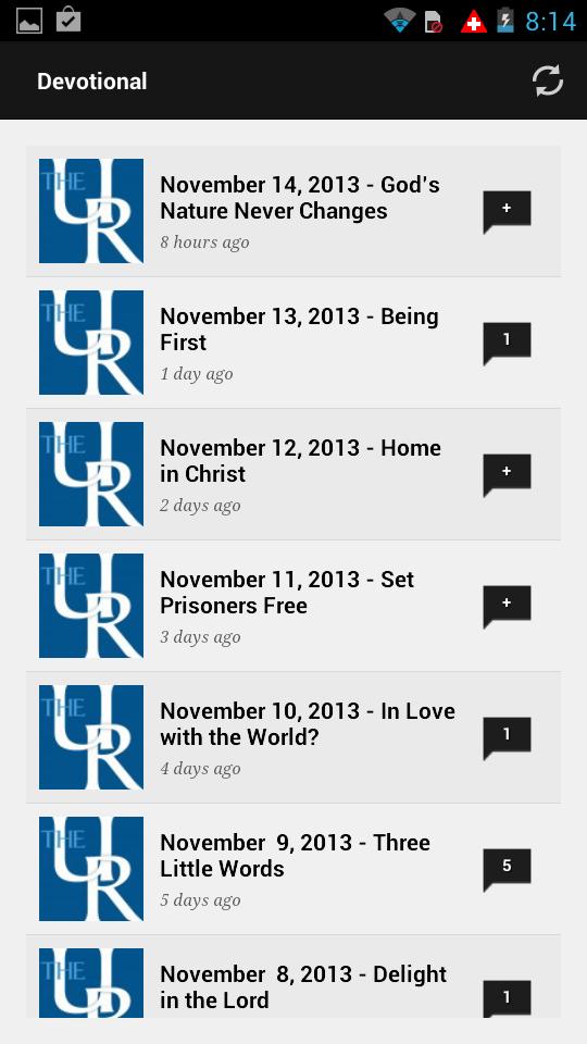 Upper Room Devotional Lite