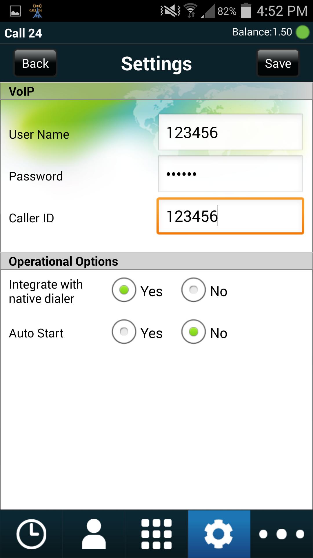 Call24 Mobile Dialer