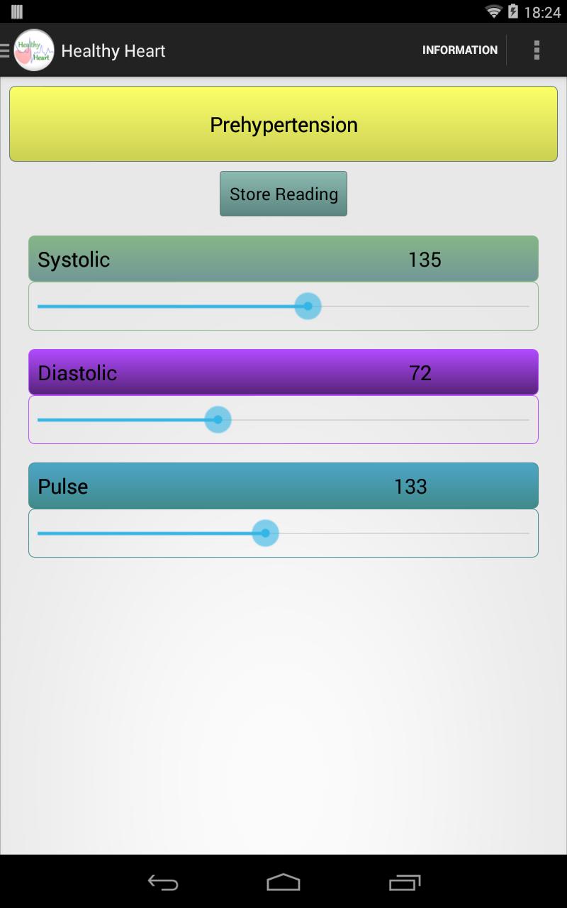 Blood Pressure Healthy Heart