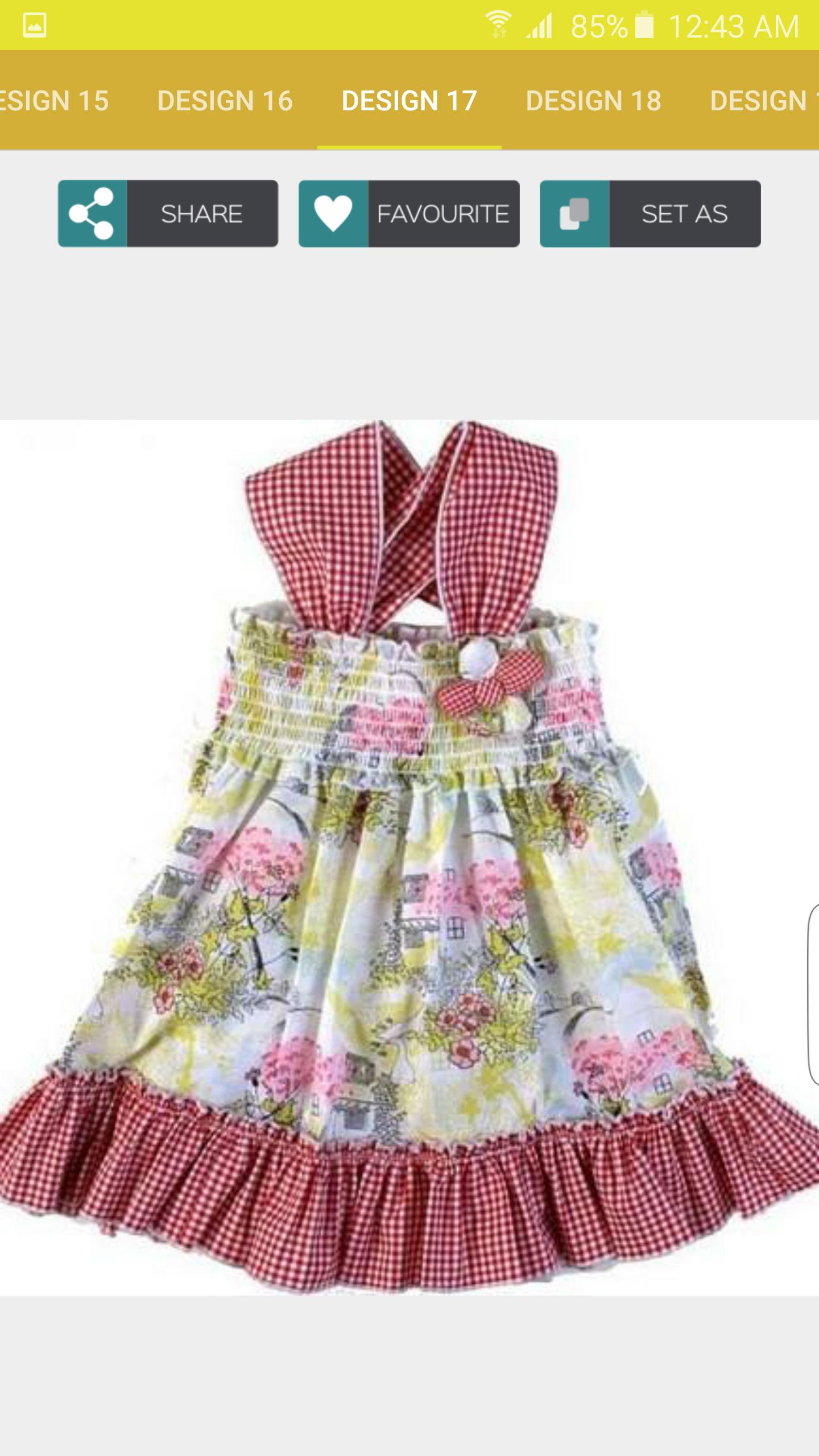 Baby Frock Design