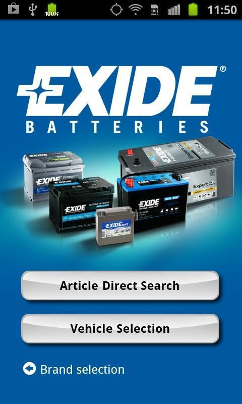 EXIDE Catalogue