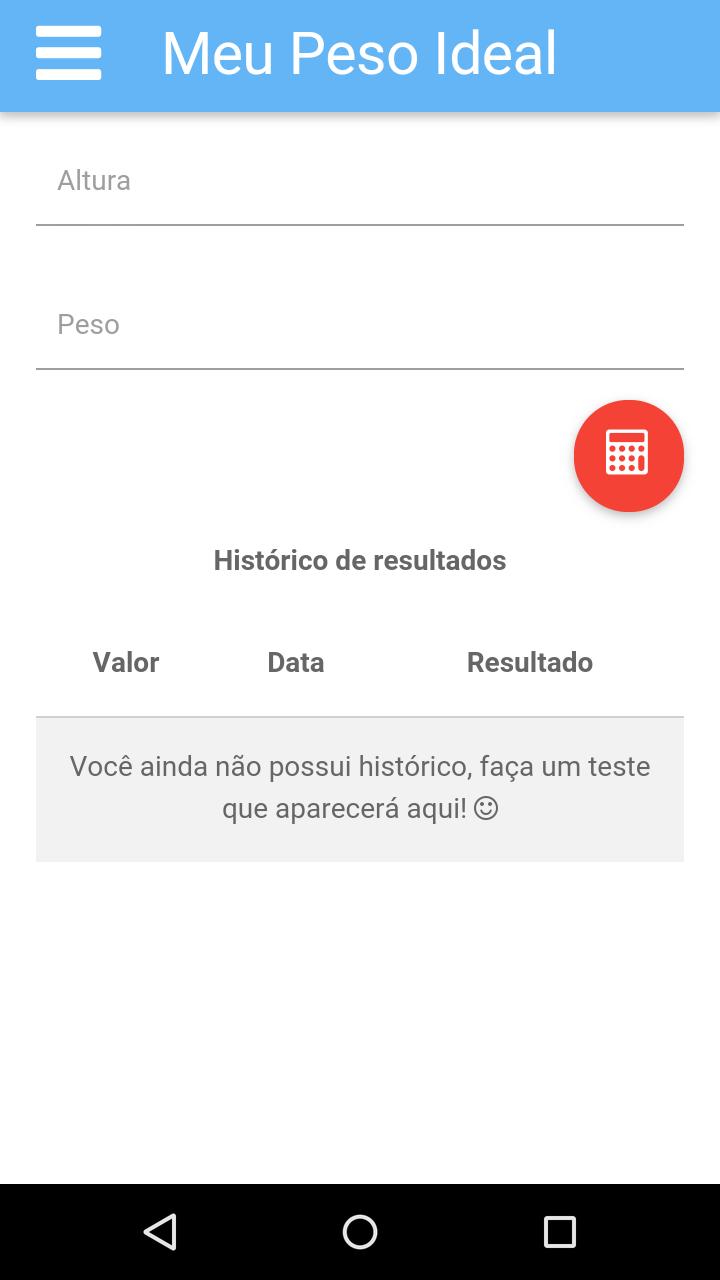 Meu Peso Ideal - IMC