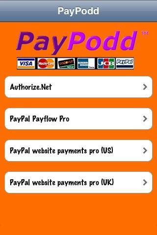 PayPodd Credit Card Terminal