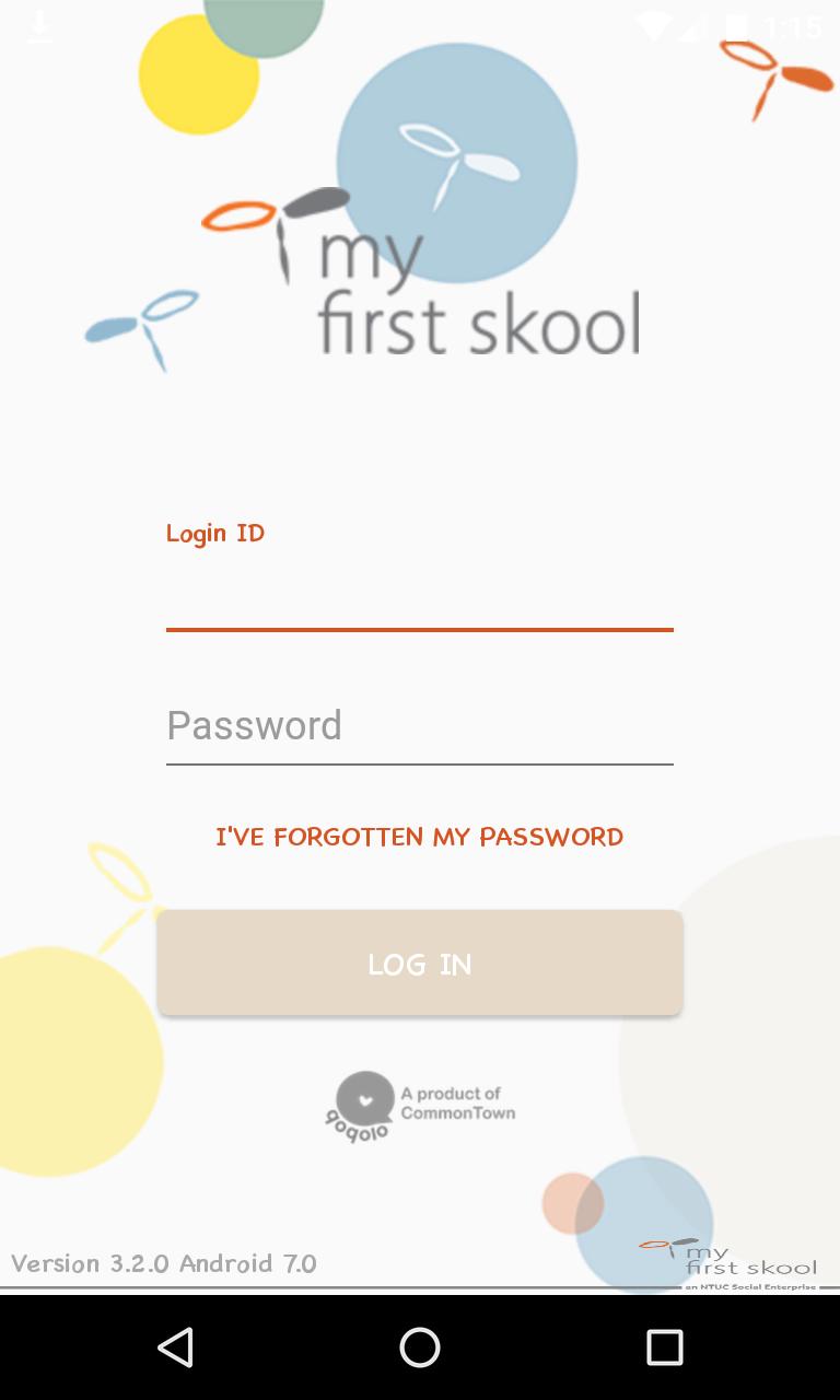My First Skool Parent Portal