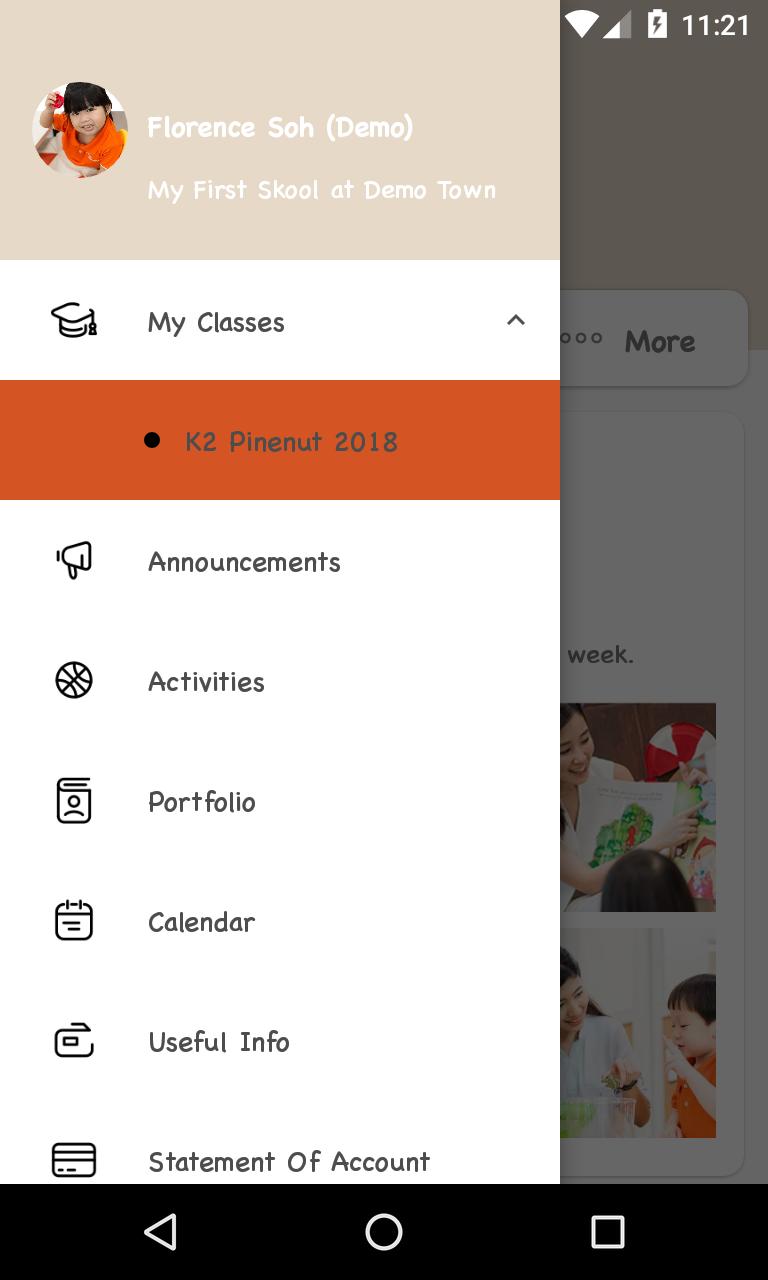 My First Skool Parent Portal