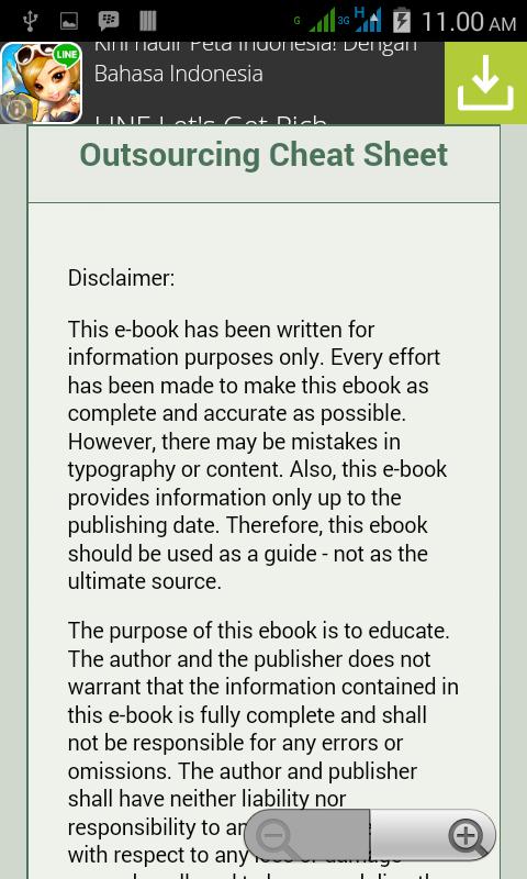 Outsourcing Cheat Sheet Ebook