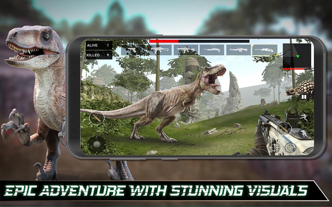 Dinosaurs Hunter 3D 2019 : Survival Island