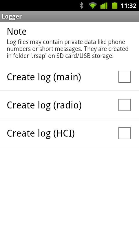 Bluetooth HCI Logger