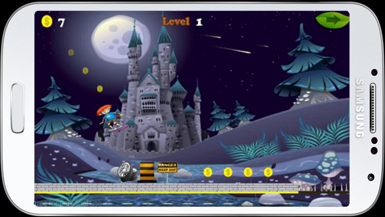 Jungle castle skate run