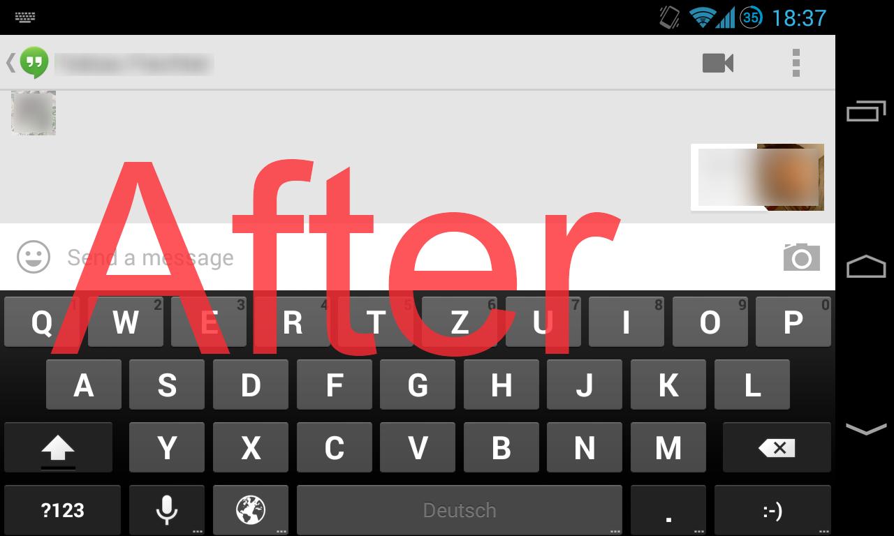 No Fullscreen Keyboard Xposed