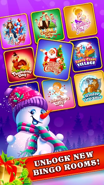 Christmas Bingo Santa's Gifts