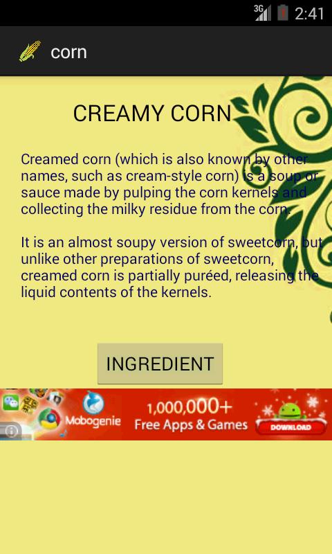 Corn Recipes