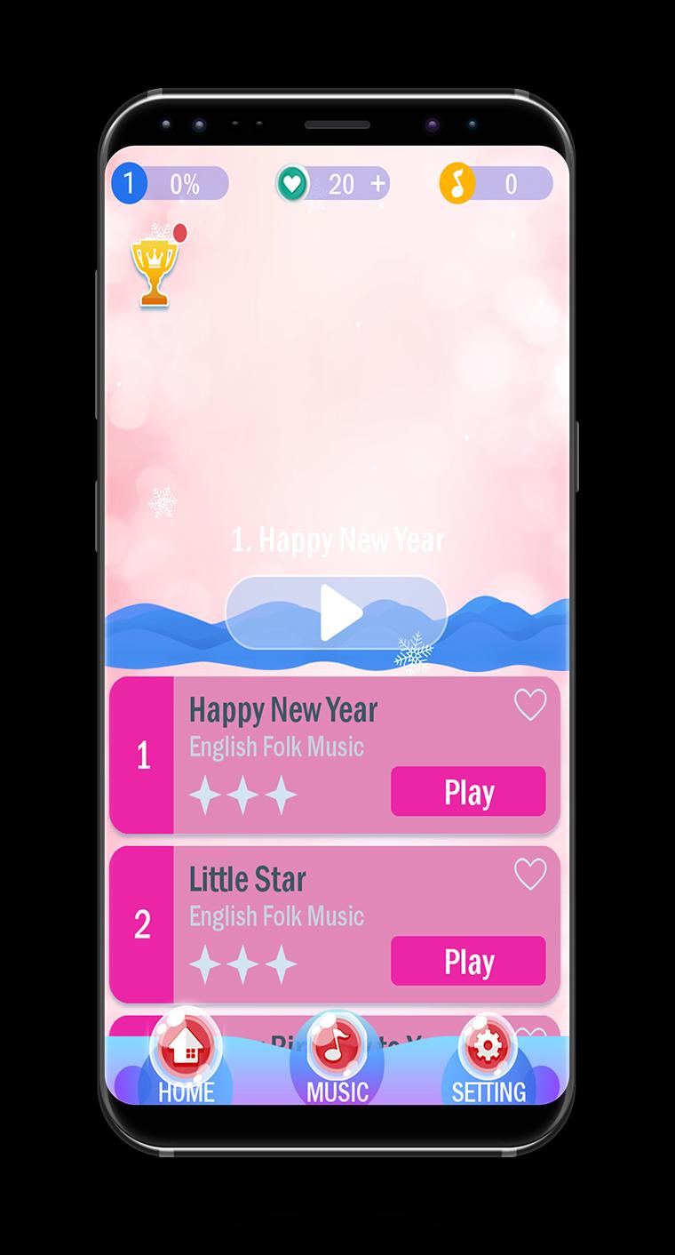 Piano Pink Tiles 2017 : Magic Master
