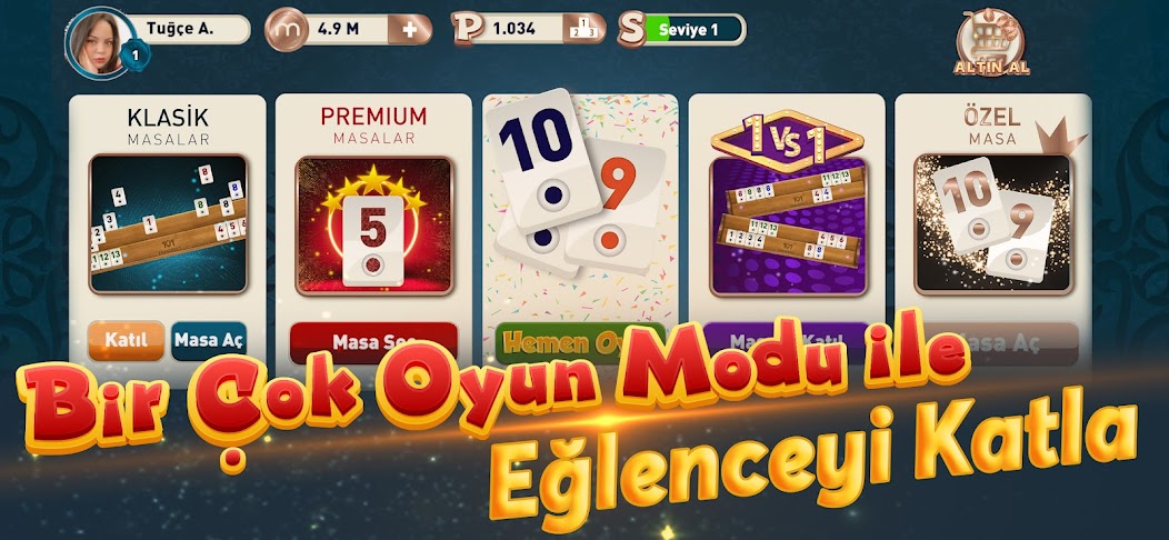 101 Okey Social Rummy Game