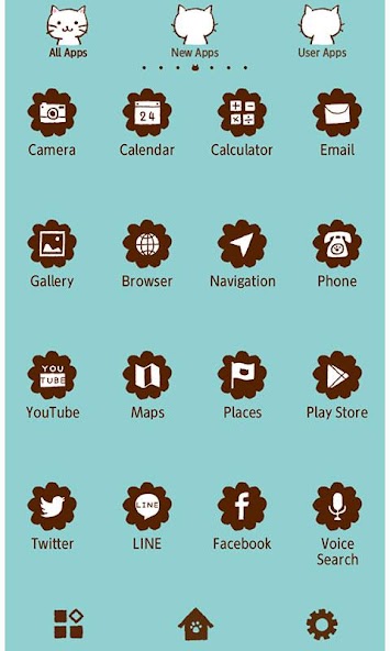 Cute wallpaper-Trapped Cat-