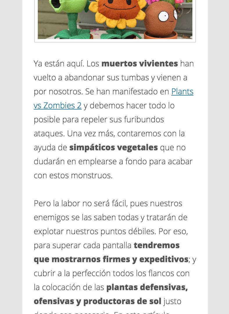 Trucos Plants vs Zombies 2
