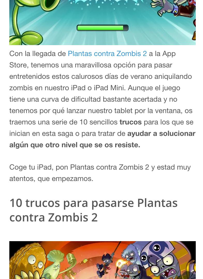 Trucos Plants vs Zombies 2