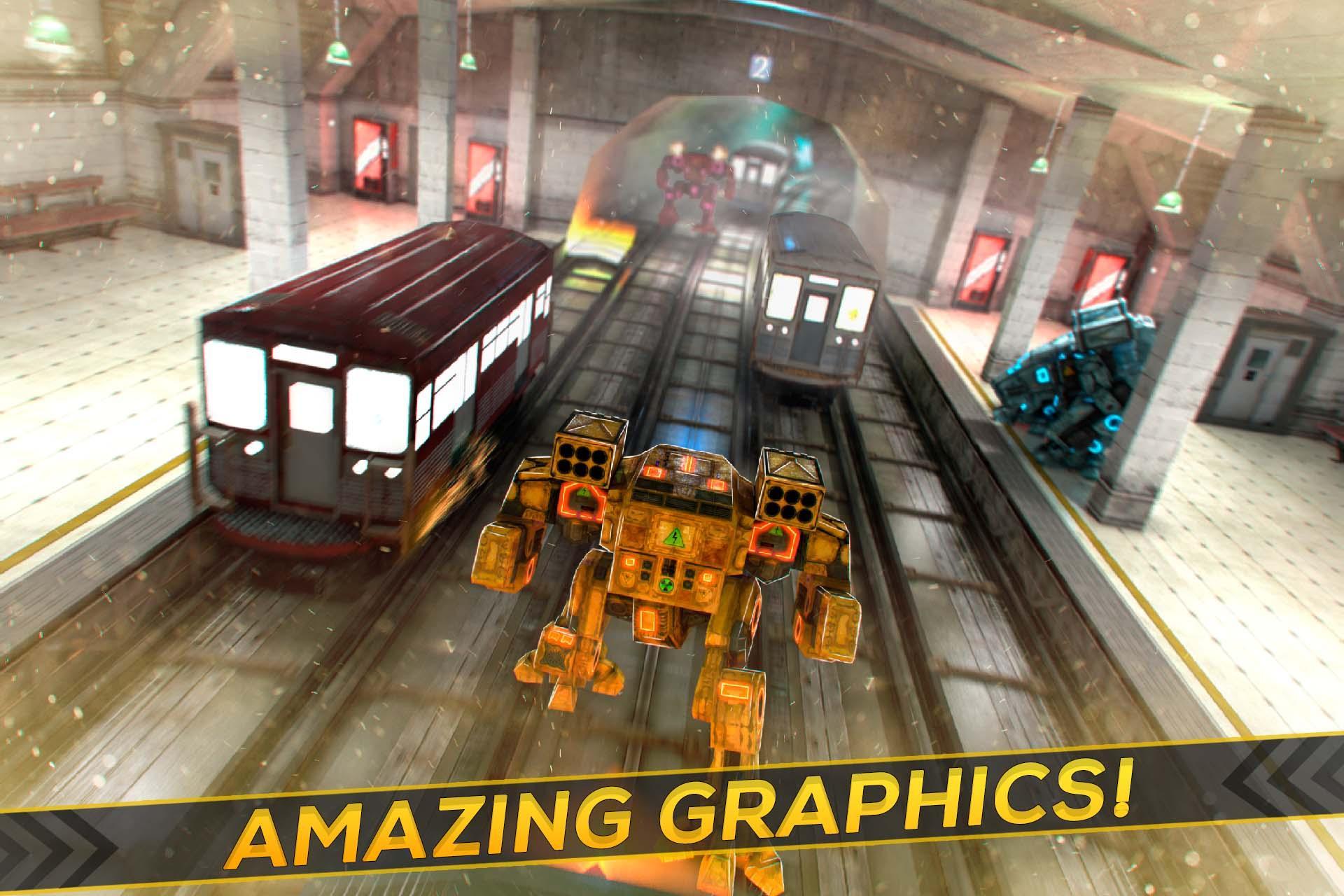 Subway Robots - Steel Racing