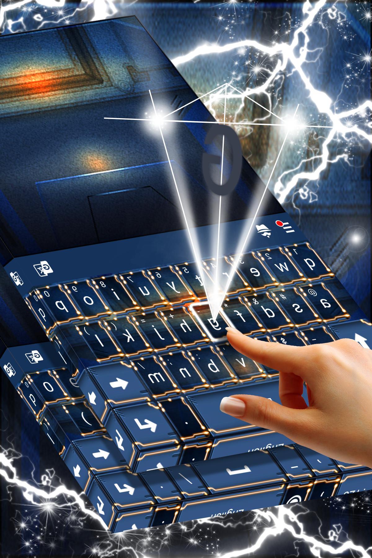 Futuristic Keyboard Theme