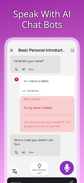 English Speaking Practice - AI