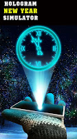 Hologram New Year Simulator