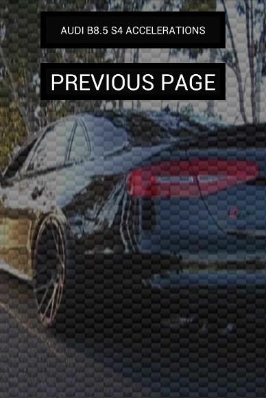 Engine sounds of B8 B8.5 S4 A4