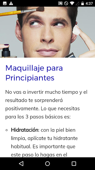 Makeup Course for Men