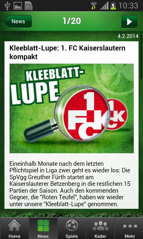 Kleeblatt App