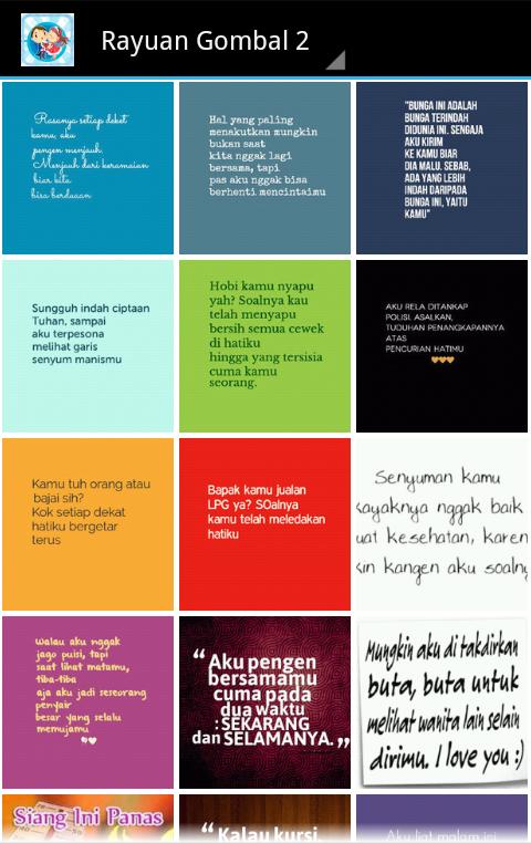 Gambar Kata Rayuan Gombal