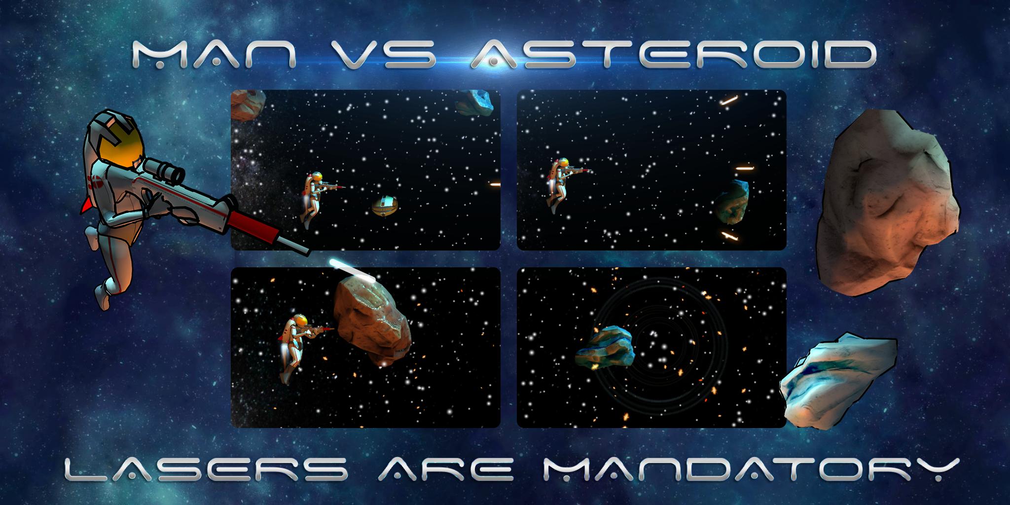 Man vs Asteroid