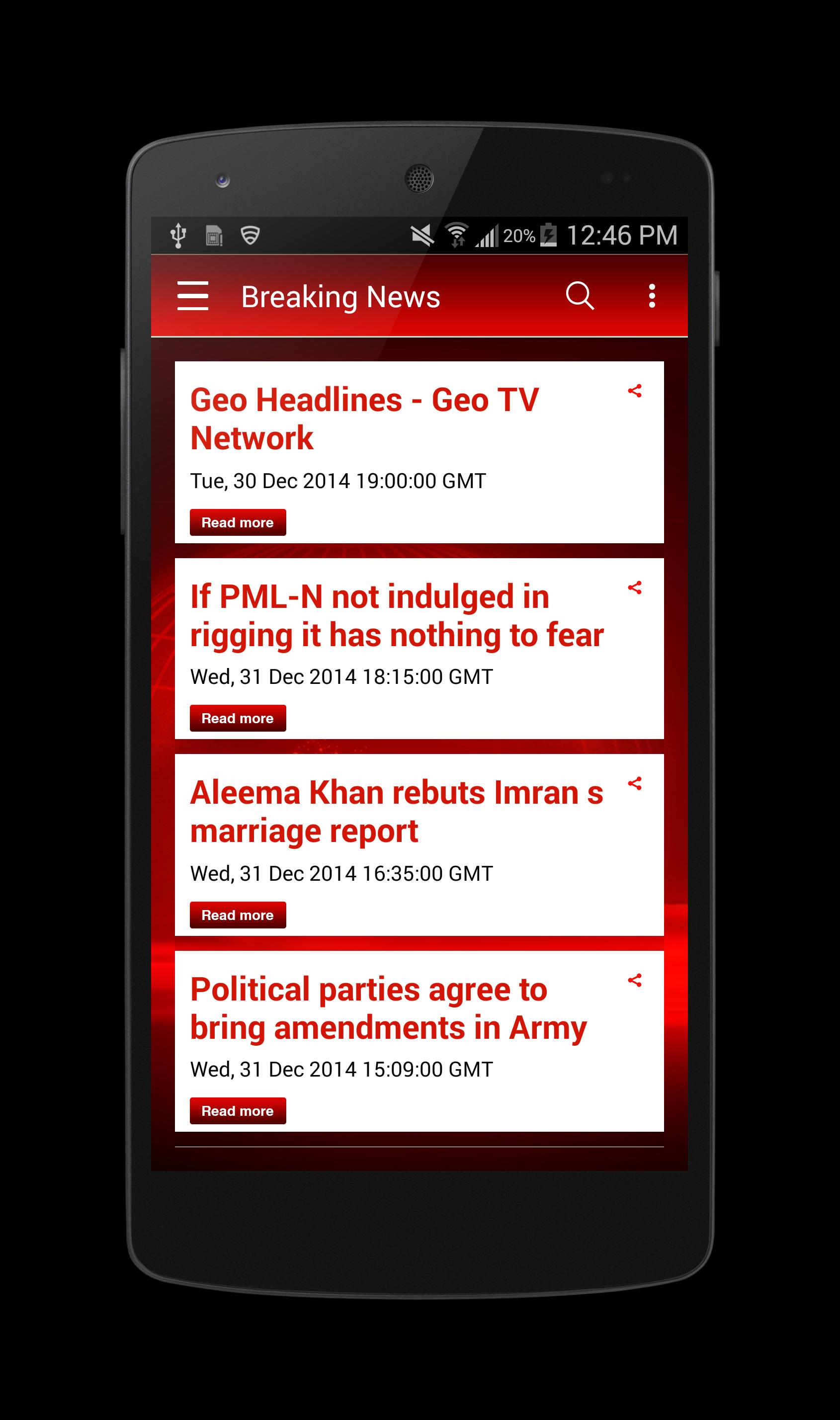 Breaking News - News App