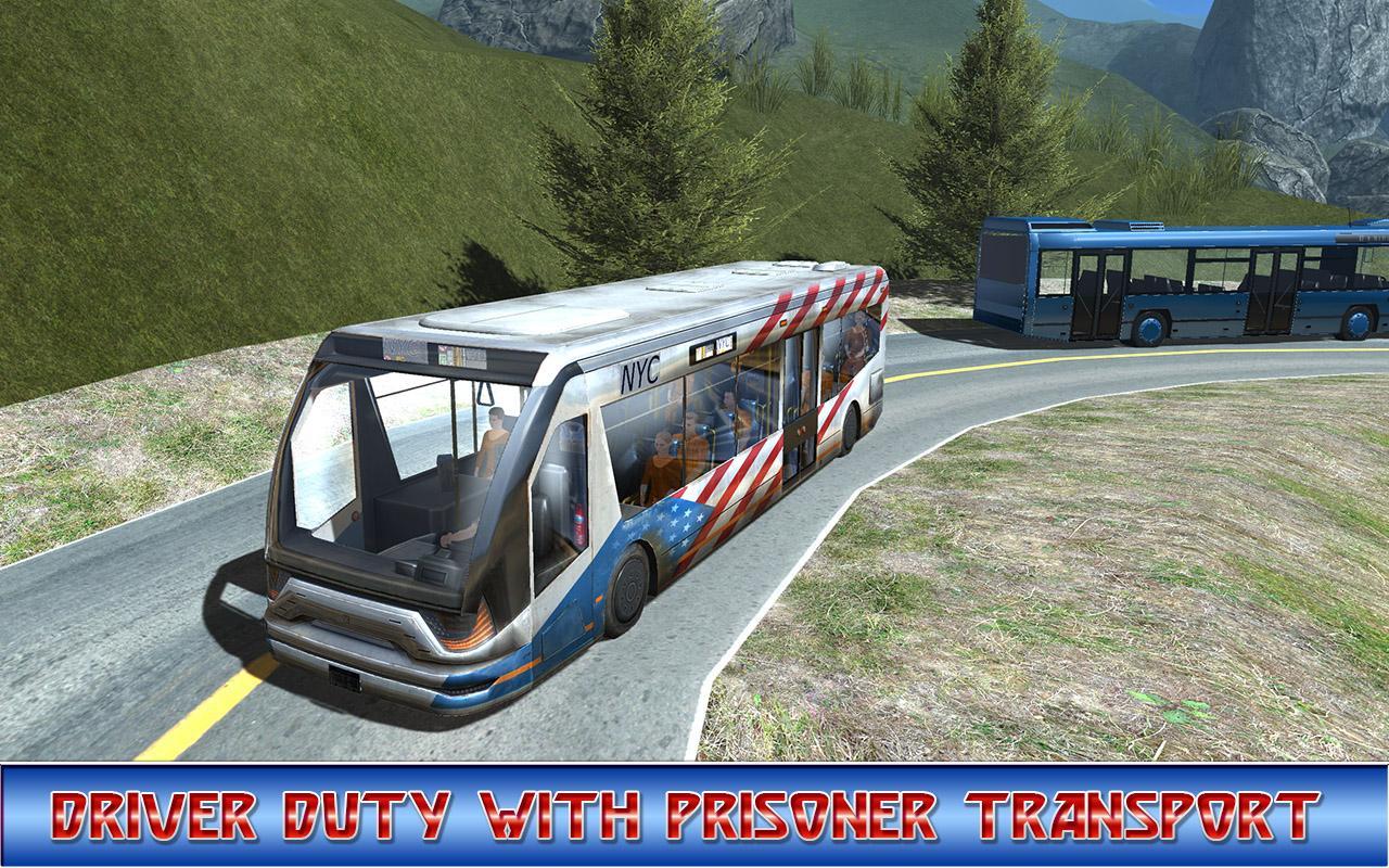 Police Bus Prisoner Encounter