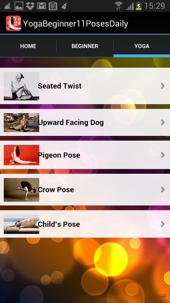 Yoga Beginner 11 Poses Daily