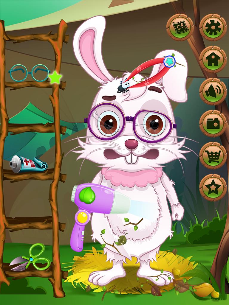 Kids Jungle Doctor: Girl Game