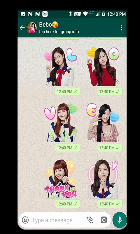 WAStickerApps Korean Idol Stickers