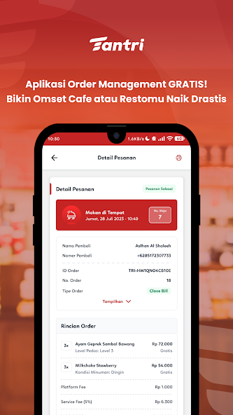 TANTRI : QR Menu & POS