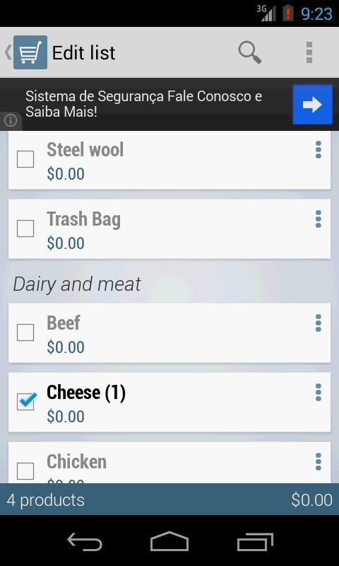 Ares Shopping List Free