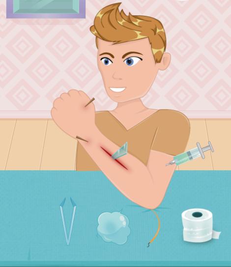 Hand surgery simulator