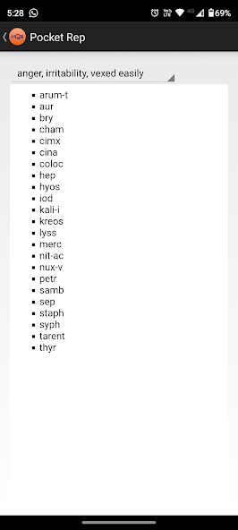 Homeopathic Quick Reference
