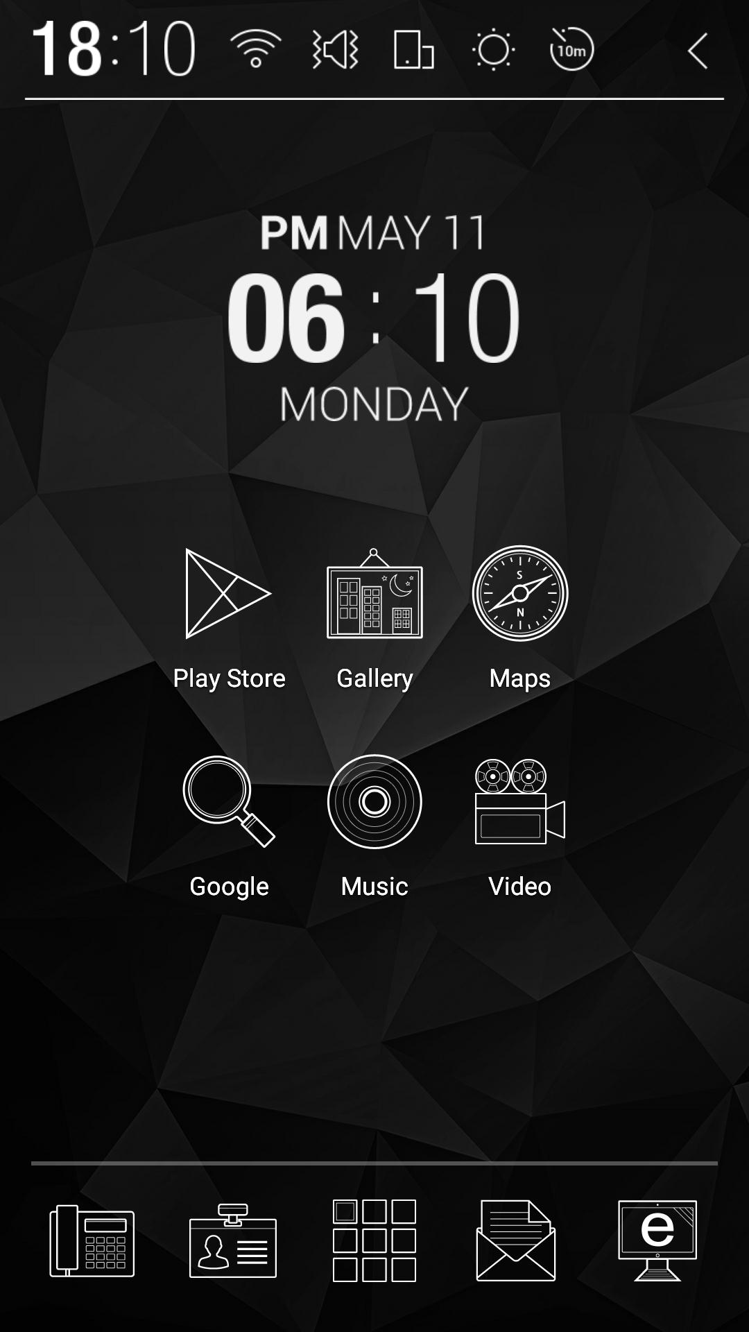 Black Prism Atom Theme
